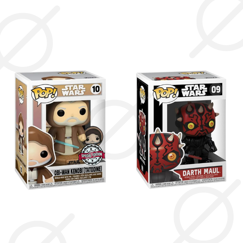 Promoción: Obi-wan Kenobi (Tatooine) #10 + Darth Maul #09