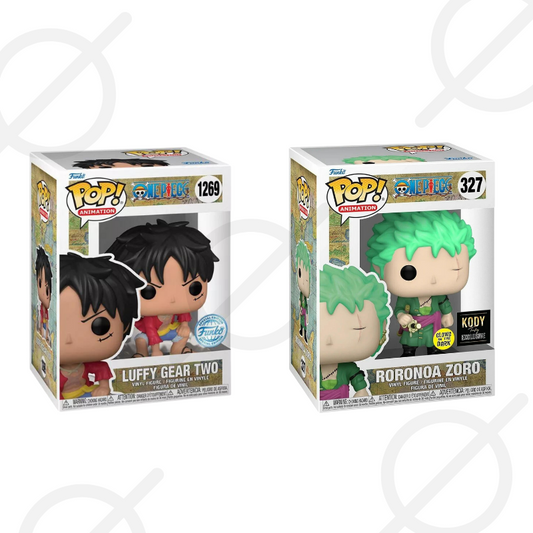 Promoción: Luffy Gear Two #1269 + Roronoa Zoro #327