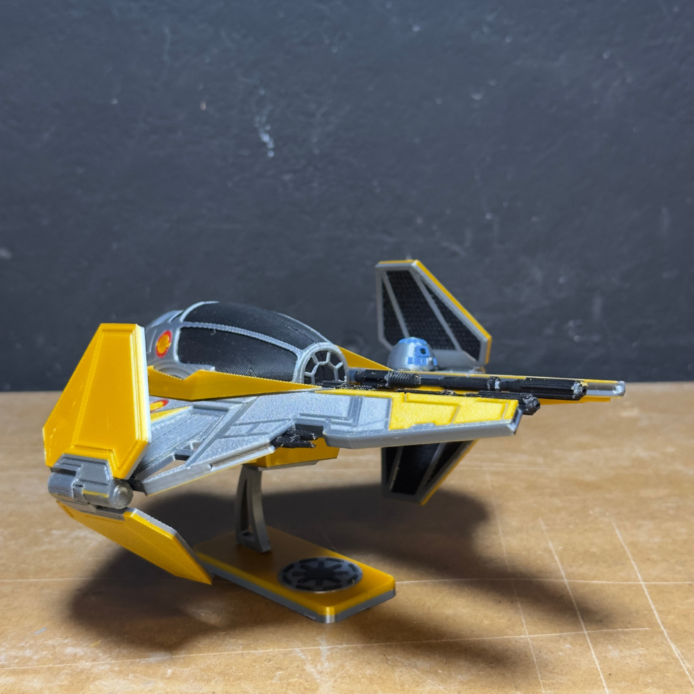 Kit Card Jedi Starfighter | Nave para Armar