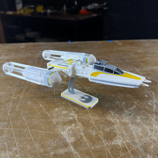 Kit Card Y - Wing | Nave para armar