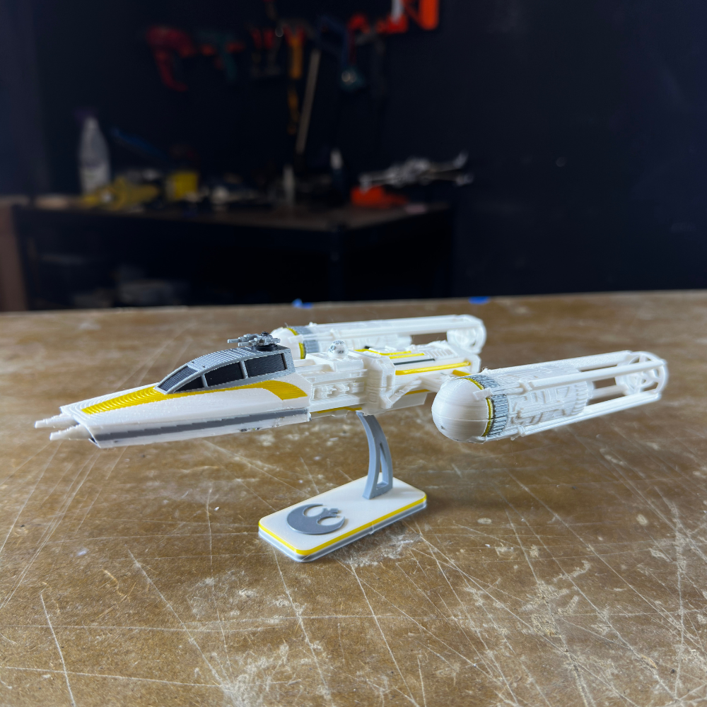 Kit Card Y - Wing | Nave para armar