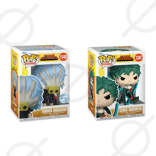 Promoción: Izuku midoriya #1347 + Tomura Shigaraki #1149